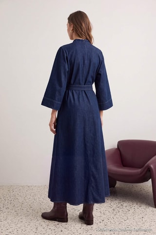 Vestido largo - Azul oscuro