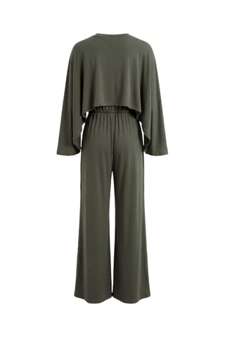 Top y pantalón - Caqui