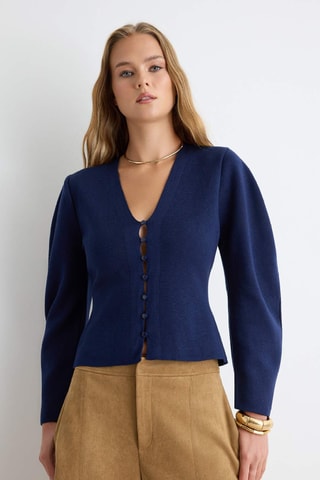 Cardigan - Navy