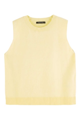 Cardigan e top - Giallo