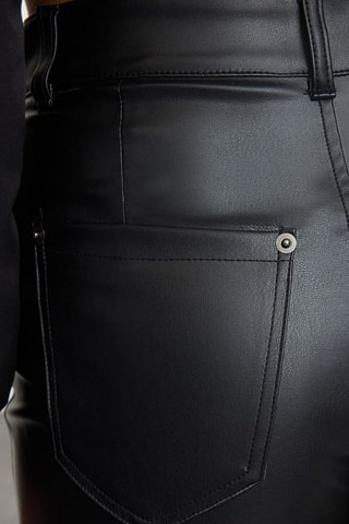 Pantalón recto - Negro