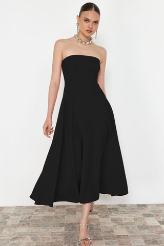 Abito bustier - Nero