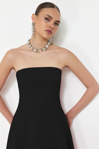 Abito bustier - Nero