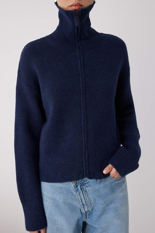 Gilet oversize - Bleu