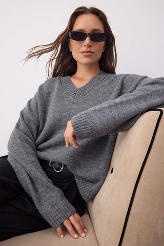 Pull regular - Gris
