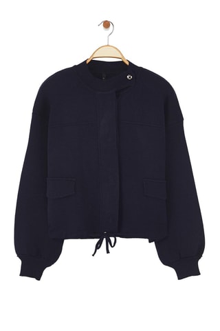 Cardigan oversize - Blu