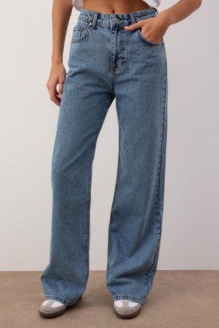 Vaquero wide leg - Azul