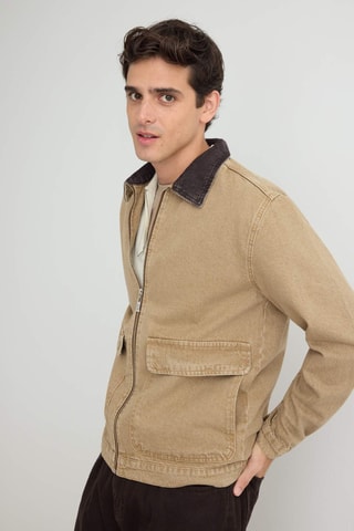Veste regular - Beige