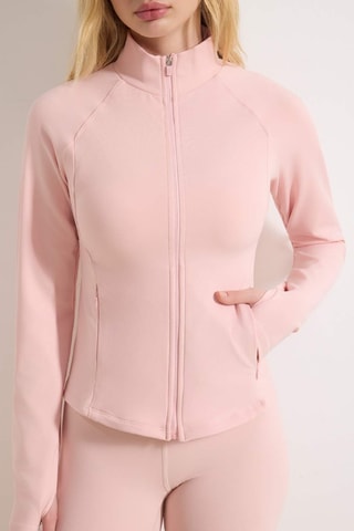 Chaqueta con capucha - Rosa