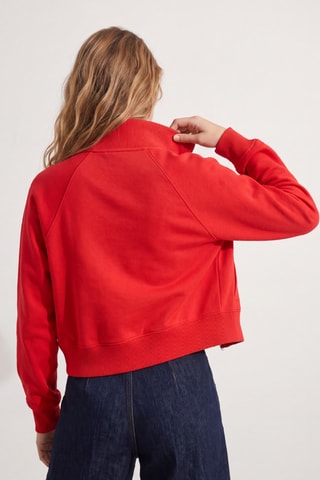 Sweat regular - Rouge