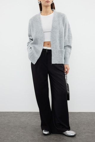 Cardigan - Grigio