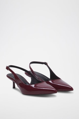 Escarpins vernis - Rouge