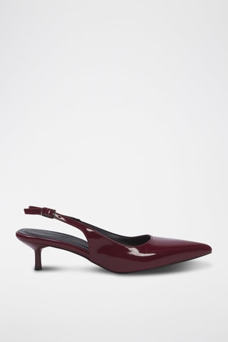 Escarpins vernis - Rouge
