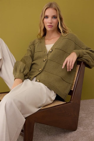 Gilet oversize - Vert