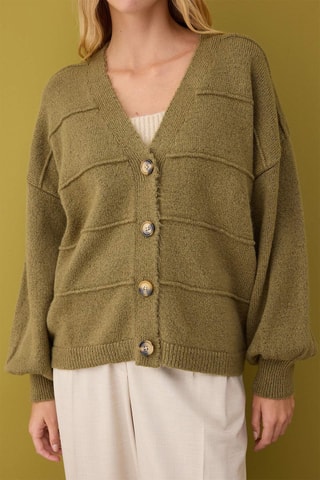 Gilet oversize - Vert