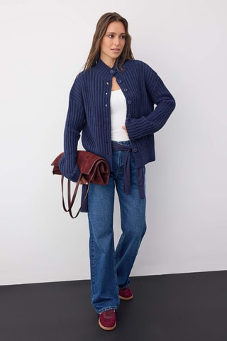 Gilet - Bleu foncé