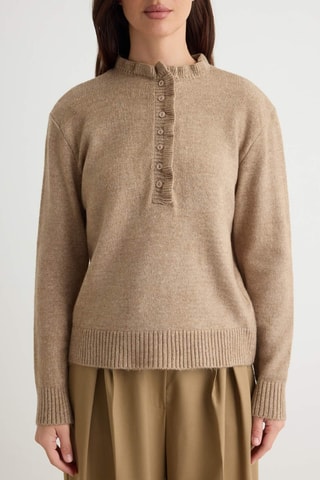 Maglia regular - Kaki - Marrone chiaro
