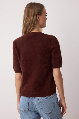 Cardigan - Marrone