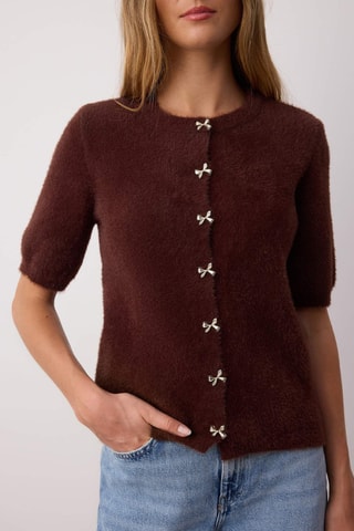 Cardigan - Marrone