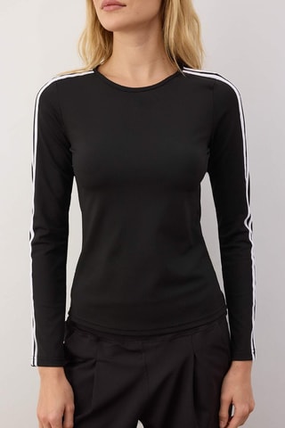 Blusa - Nero - Bianco e nero