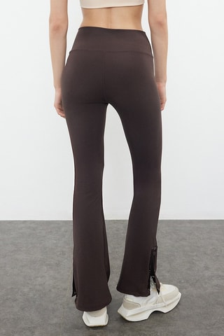 Leggings - Nero - Marrone