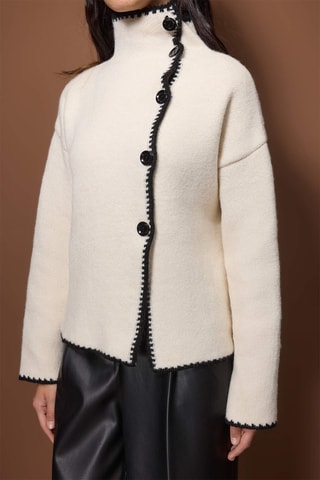 Gilet - Écru