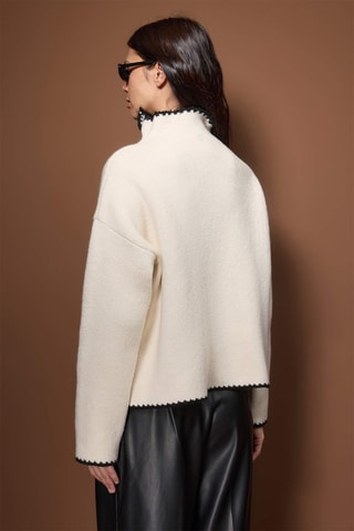 Gilet - Écru