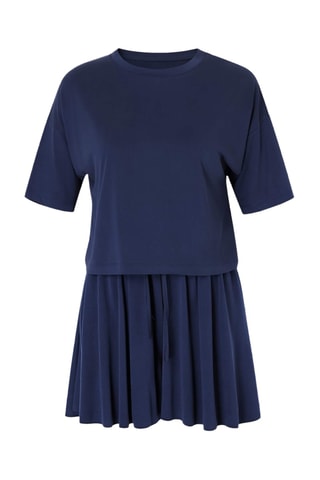 Camiseta y short - Gris oscuro