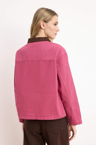 Sobrecamisa oversize - Rosa