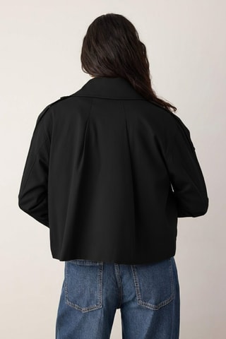 Gabardina - Negro
