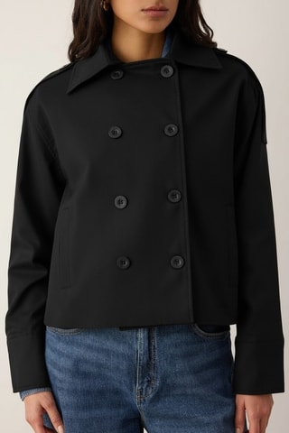Gabardina - Negro