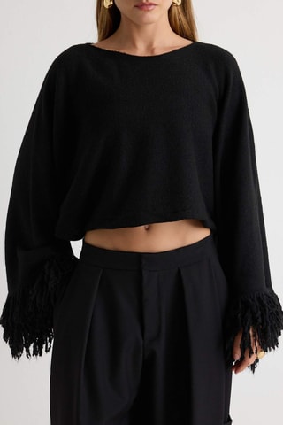 Pull court - Noir