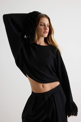 Pull court - Noir