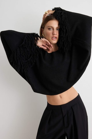 Pull court - Noir