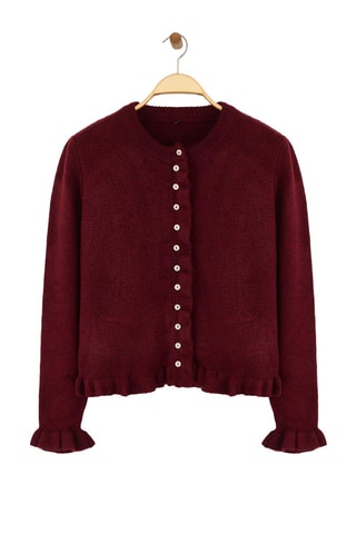 Cardigan - Rosso