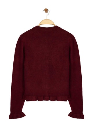 Cardigan - Rosso