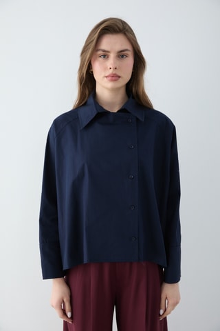 Camicia - Blu scuro