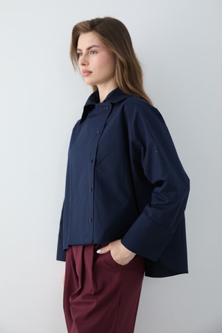 Camicia - Blu scuro