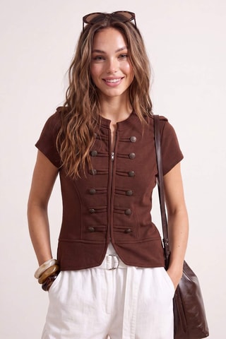 Blusa - Marrón