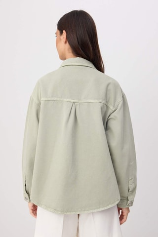 Chaqueta oversize - Verde claro