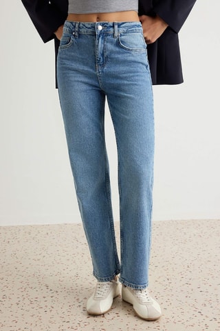 Jeans mom - Azzurro