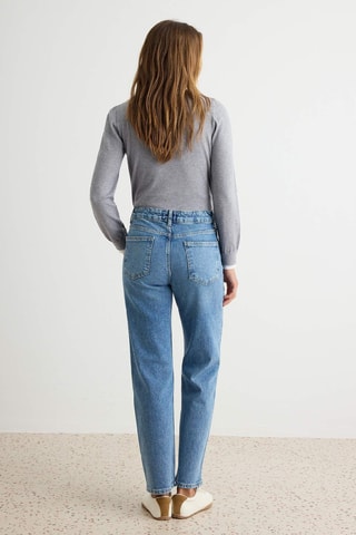 Jeans mom - Azzurro
