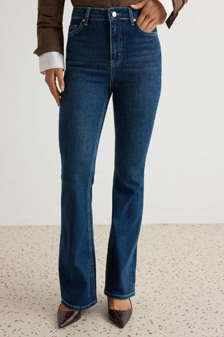 Jean flare - Bleu foncé