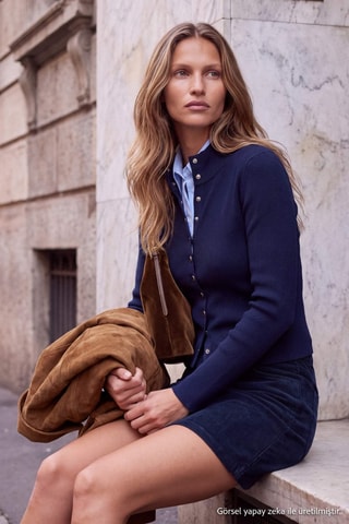 Gilet - Bleu foncé