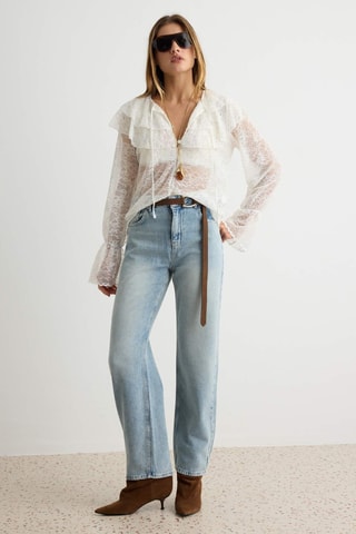 Jeans straight - Blu