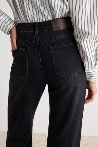 Jeans straight - Nero