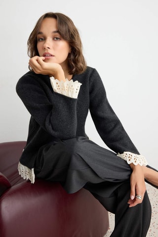 Cardigan - Grigio scuro