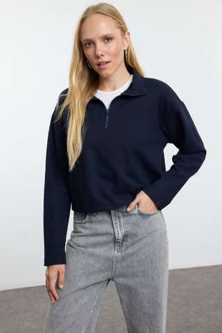 2 sweats regular - Bleu et gris