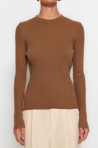 2 pulls - Beige et marron