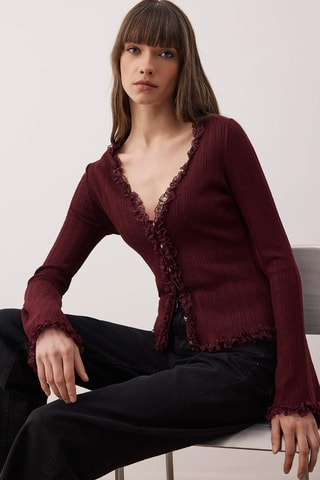 Cardigan - Viola